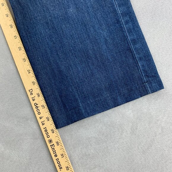 John Varvatos Men Pants 33 Blue Selvedge Jeans Authentic Fit Made In Italy 33x29 - Picture 8 of 12